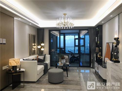 图集|图集|中海九樾:128㎡四叶草户型样板间欣赏