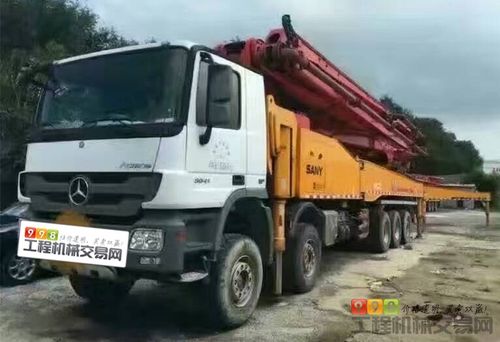 处理13年三一奔驰62米泵车