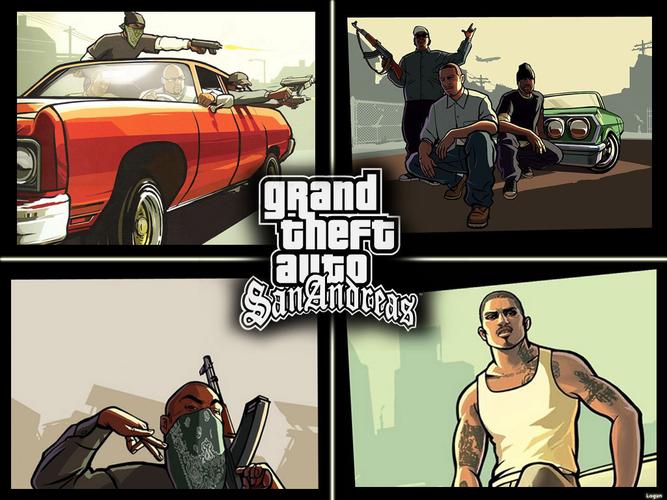gta-sa[侠盗猎车手:圣安地列斯]-人物艺术画①-全收集