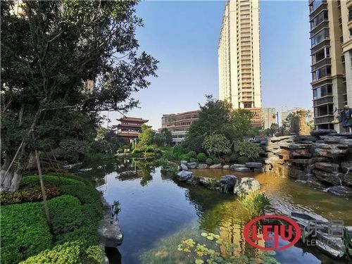 (万昌·东方巴黎湖岸实景图)