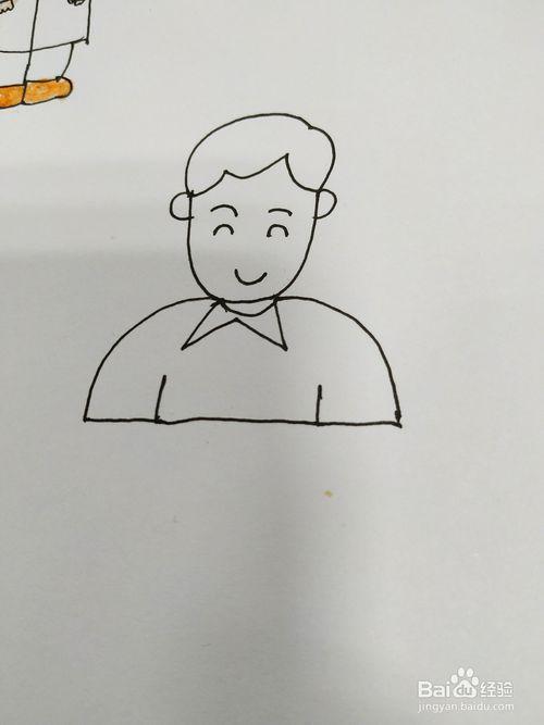 男人简笔画怎么画,简单易学男人简笔画