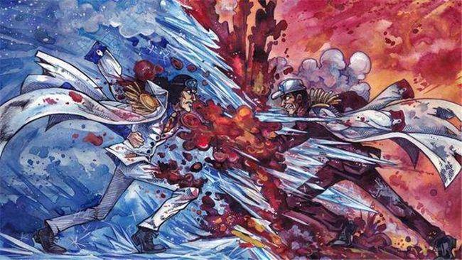 看完和之国战争我emo了赤犬和青雉是怎么坚持十天十夜的