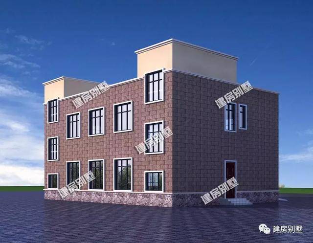 18×16.5米农村别墅,酒店式公寓设计,开农家乐很合适