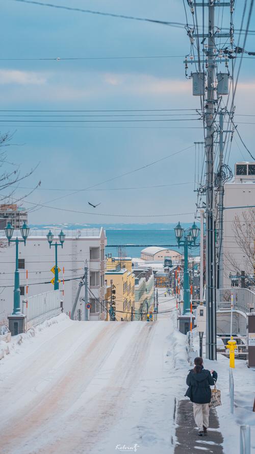 雪 壁纸 街景 日本 图源水印