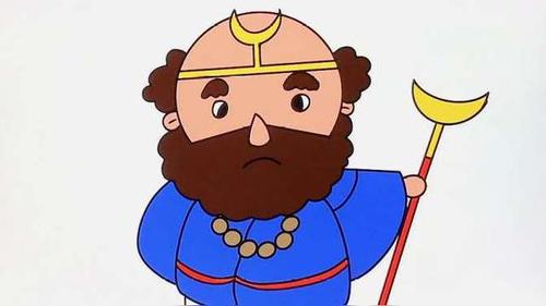 板绘:q版西游记人物画法,沙师弟简笔画