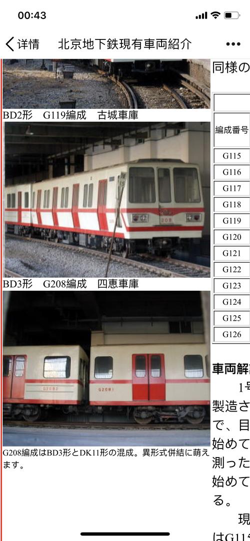 【北京地铁老车型介绍之七】dk11型地铁电动客车