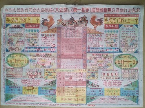 2044期七星彩早版