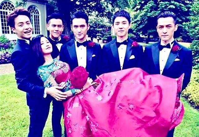 袁弘伴郎团要帅出天际啊!