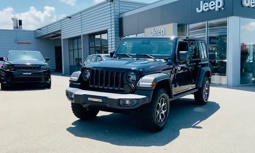 实拍展示jeep牧马人