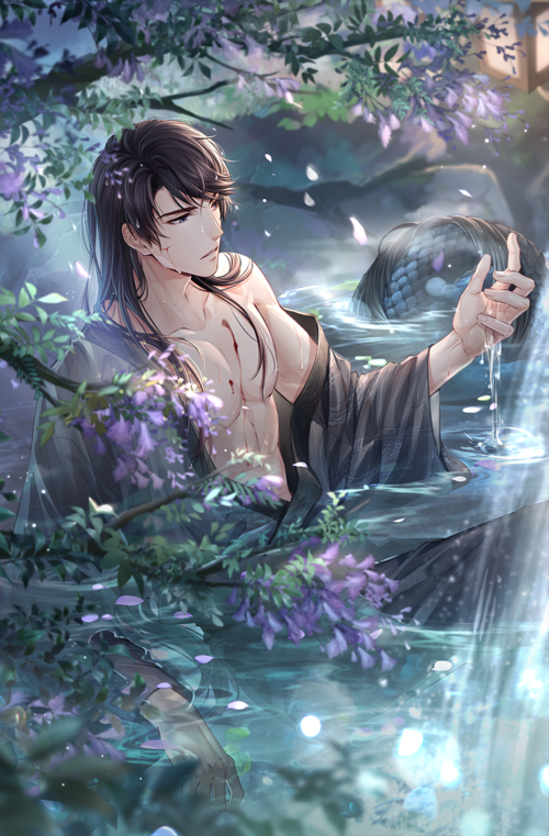 恋与制作人李泽言潮声漫进化前高清手机壁纸