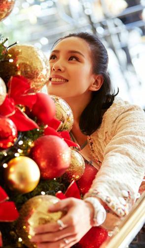 刘诗诗侧脸图片.