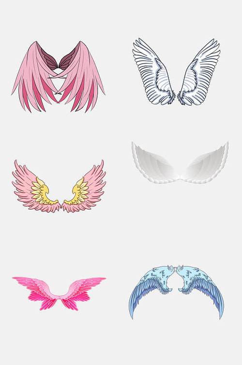 天使翅膀卡通图片-天使翅膀卡通素材下载-众图网