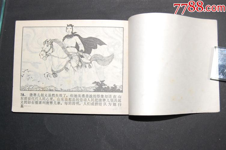 唐赛儿【农民女英雄】名家绘画_连环画_王叔的小人书店【7788收藏