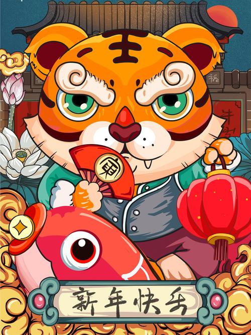 快过年了给大家分享一些虎年的图片希望大家喜欢