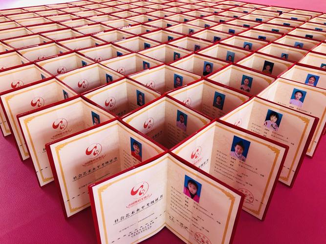 俊竹舞蹈艺术培训中心～学员顺利拿到中国舞蹈家协会民族舞考级证书