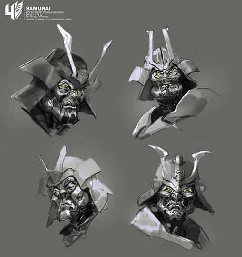 《变形金刚4:绝迹重生》海量原画 机械恐龙设定集