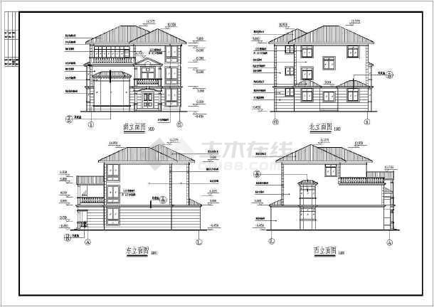农村瓦房屋设计图