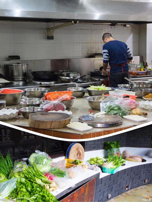 酒店餐饮为开放式厨房,可以监督做菜或者偷学厨艺.