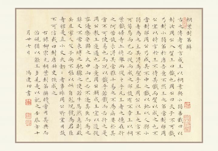 河北致雍书小楷《桐叶封弟辩》《太上老君说常清静经》