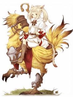 comchocobo21小熊不吃蘑菇采集到d角色 - 坐骑 骑宠采集fft-chocobo1