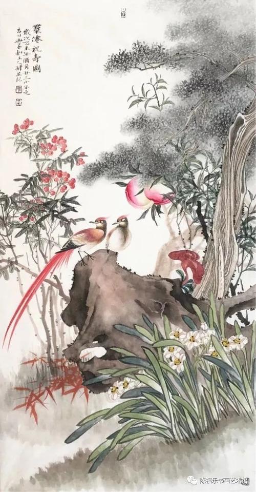 国画如此题款,涨知识|写意画|齐白石|花鸟画|潘天寿