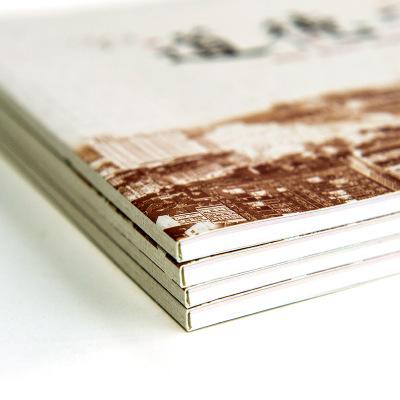 样本印刷装订一条龙专业印刷骑马订胶装画册也可锁线胶装铁丝圈装