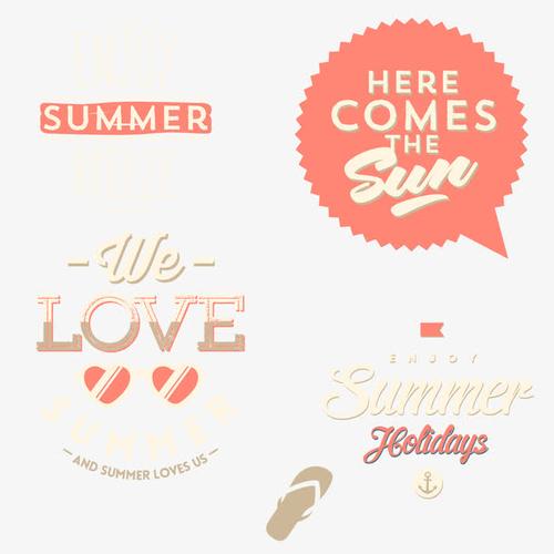 关键词 : 背景,summer,艺术字,矢量图,love,holiday标签