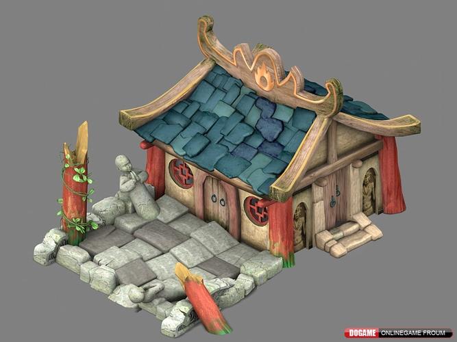 【场景参考】2d游戏场景建筑参考图(12月12日)