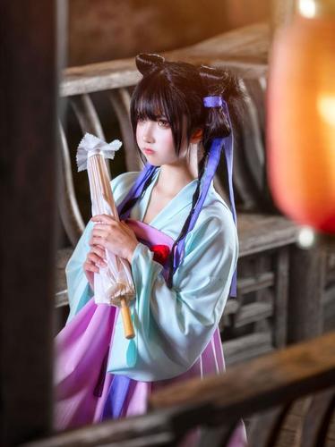 「百家号鼠你红」狐妖小红娘东方秦兰cos,这也太可爱