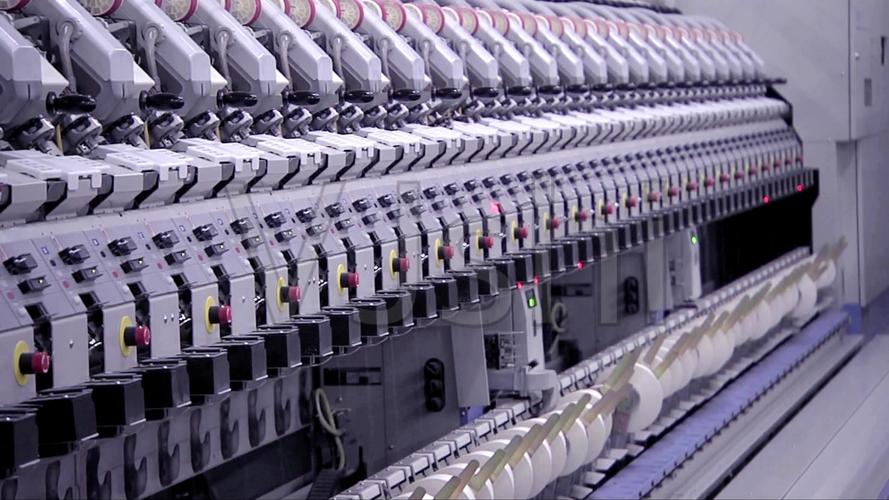 纺织厂大型纺织机