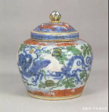 出土的大明成化斗彩瓷欣赏