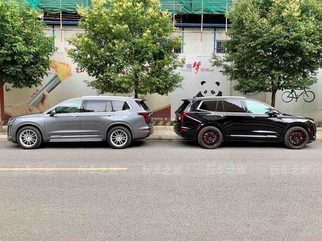 凯迪拉克xt6提车作业 正文"改出来后不是很满意,因为红边轮毂显得有点