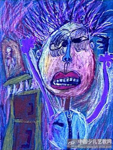 作品名称:  《妈妈生气了》