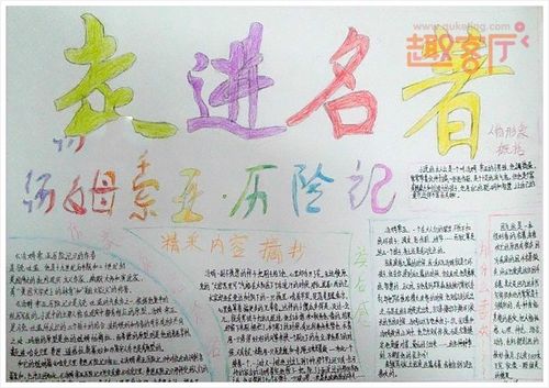 汤姆索亚历险记手抄报简单又漂亮 汤姆索亚手抄报内容