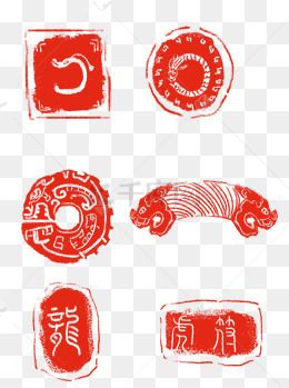 中国风红色花纹纹理装饰素材设计