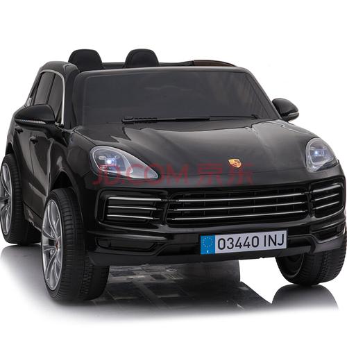 保时捷卡宴儿童双人座电动车大号越野车可坐两人小孩宝宝带遥控车