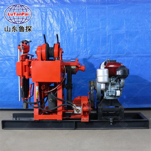 xy100液压岩芯钻机地质勘探钻家用深井钻机地质勘探钻孔