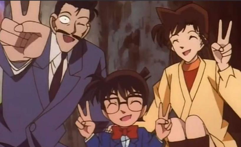 在大结局,柯南终于变回工藤新一了,毛利小五郎该何去何从呢?