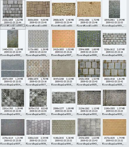 材质贴图 园林景观规划总平面图铺装材质贴图ps彩平后期渲染素材-淘宝