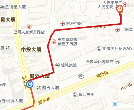 大连拉树房到三十七中怎么做公交车