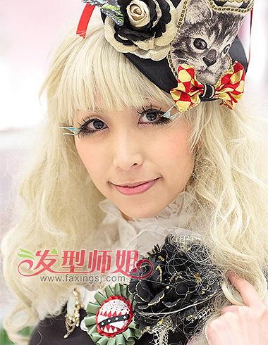日系洛丽塔风发型甜美可爱宫廷英伦风气质2