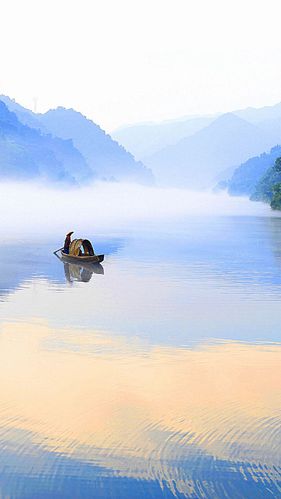 搜图中国提供独家原创简约山水风景h5背景下载,此素材图片已被下载10