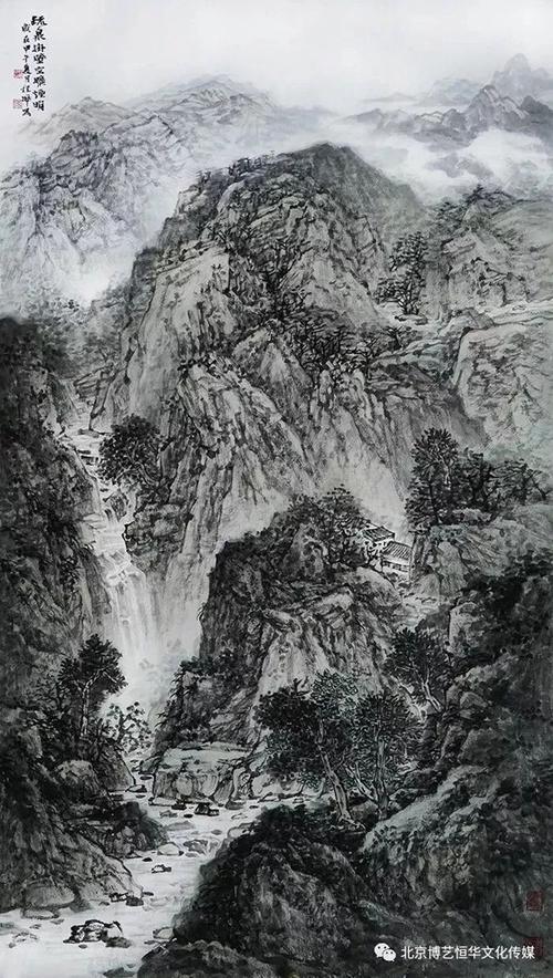 先拜著名工笔画家夏永学先生学习工笔花鸟画,后随家父著名山水画家程