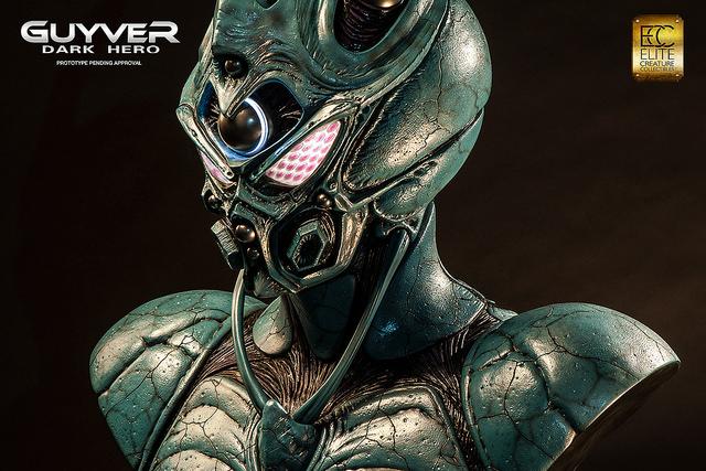 elite creature collectibles 强殖装甲:暗黑英雄 guyver 1:1胸像