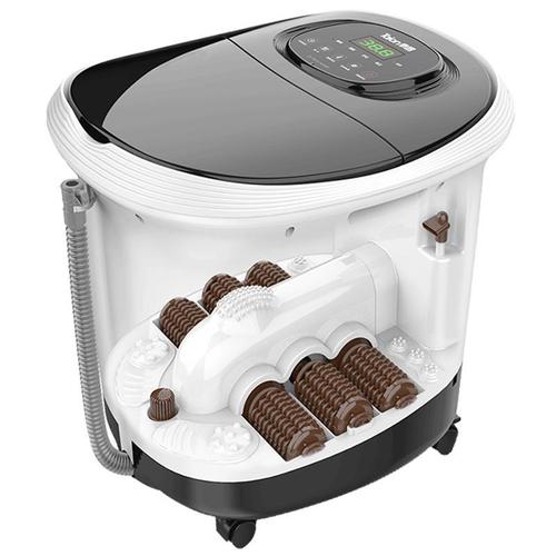 泰昌足浴盆全自动洗脚盆电动按摩加热泡脚桶过小腿家用恒温深桶白色