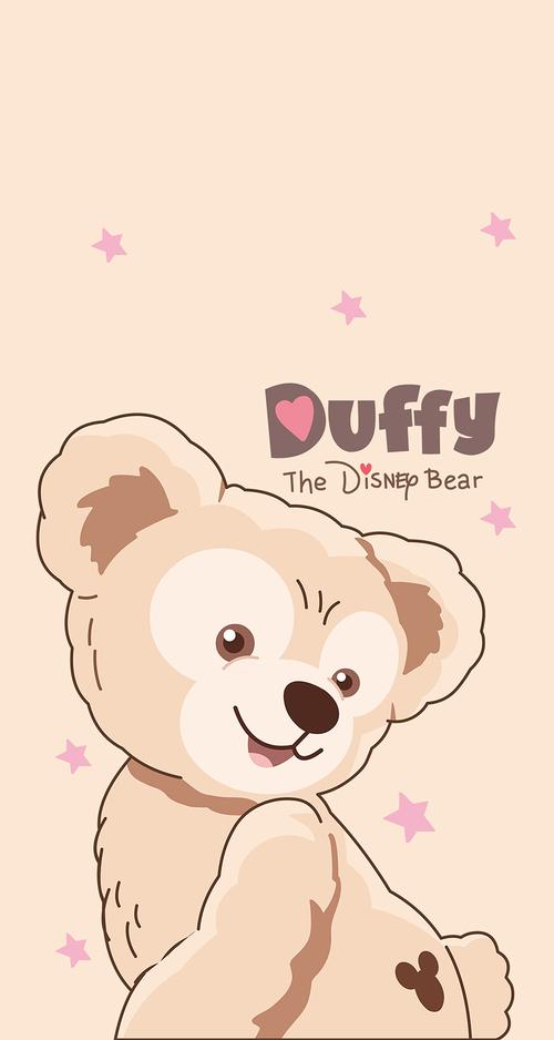 迪士尼雪莉玫达菲熊星黛露卡通壁纸 图源网络