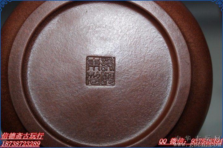紫泥砂全手工刻绘风景壶中壶经典茶壶谢晓东紫砂壶古雅大气