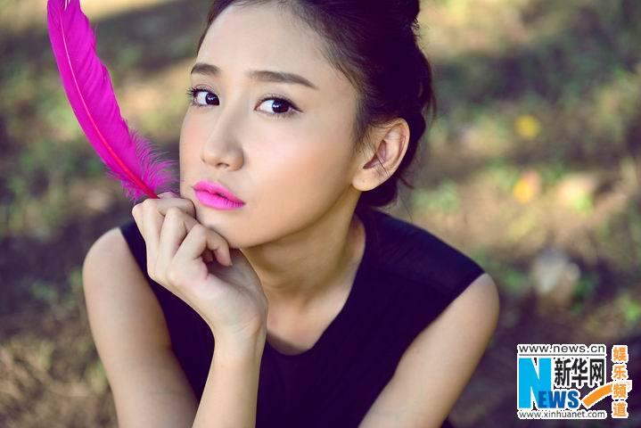 陈彦妃梦幻写真曝光 黑翼天使尽显神秘魅惑(图)【4】