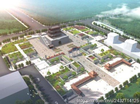 《靖远县钟鼓楼广场修建性详细规划》(摘录)