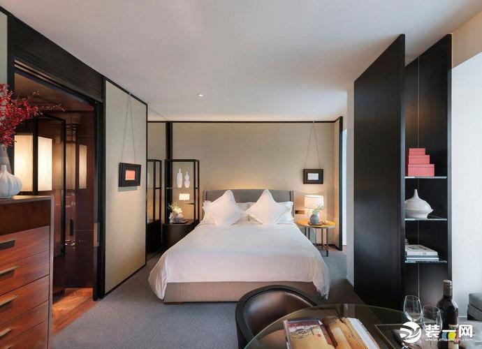酒店房间装修风格设计效果图